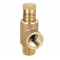 Pressure Relief Valve (1/2" MNPT Inlet, 3/4" FNPT Outlet)